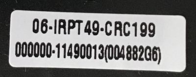 CONTROL REMOTO HITACHI SMART TV / NUMERO DE PARTE 06-IRPT49-CRC199 / X490007 / JH-11490 / MODELOS LE32M4S9 / LE48M4S9 / LE43M4S9 - Imagen 2